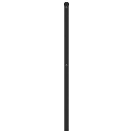 udskiftningsgavl 80 cm metal sort