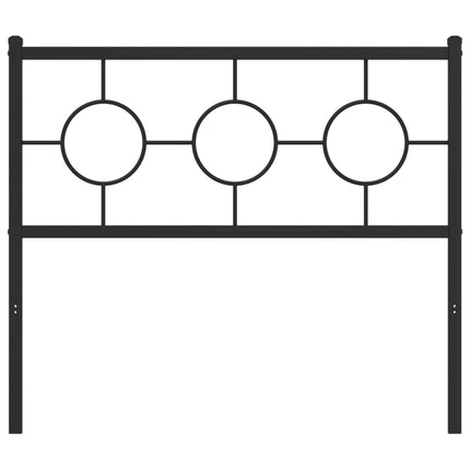 udskiftningsgavl 100 cm metal sort