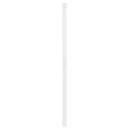 udskiftningsgavl 80 cm metal hvid