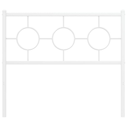 udskiftningsgavl 100 cm metal hvid