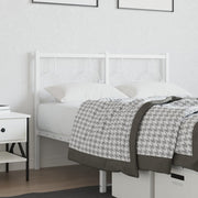 udskiftningsgavl 120 cm metal hvid