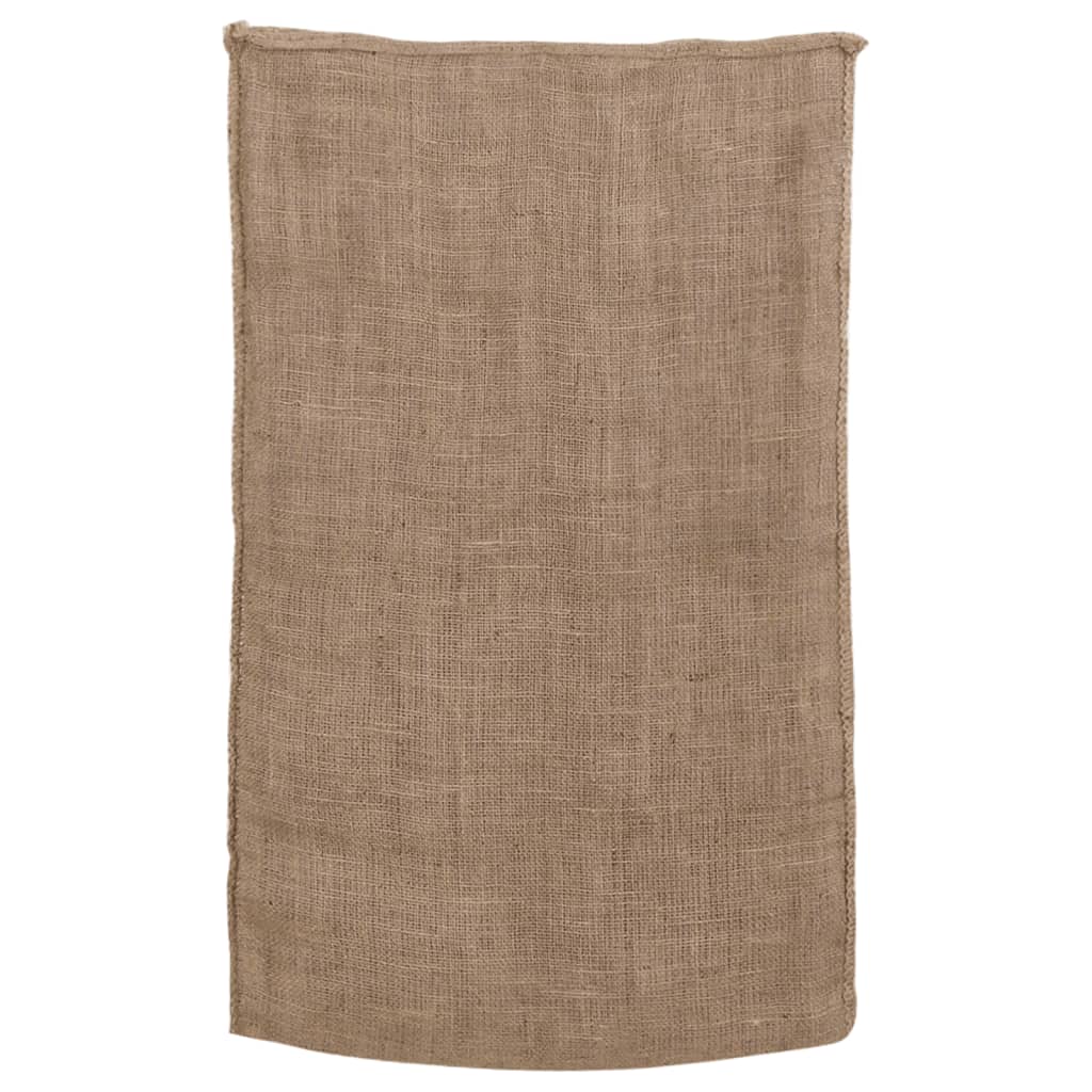 jutesække 10 stk. 60x105 cm 100 % jute 220 g/m2
