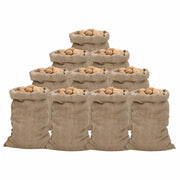 jutesække 10 stk. 60x105 cm 100 % jute 340 g/m2