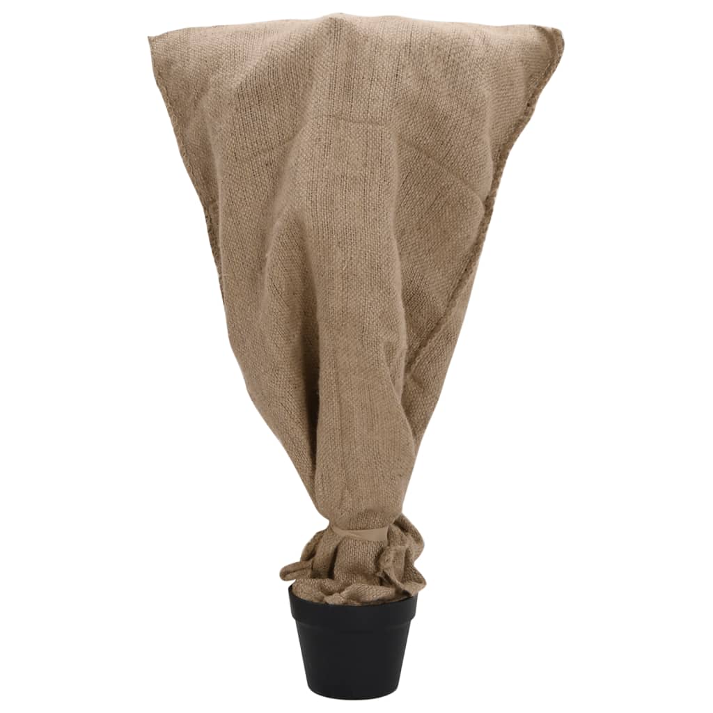 jutesække 10 stk. 60x105 cm 100 % jute 340 g/m2