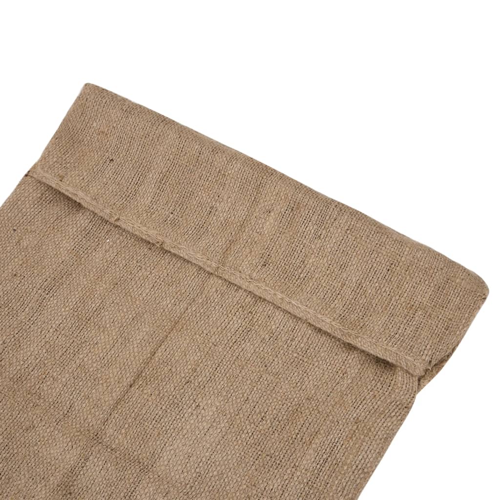 jutesække 10 stk. 60x105 cm 100 % jute 340 g/m2