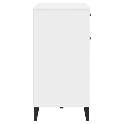 skænk VIKEN 80x40x80 cm konstrueret træ hvid