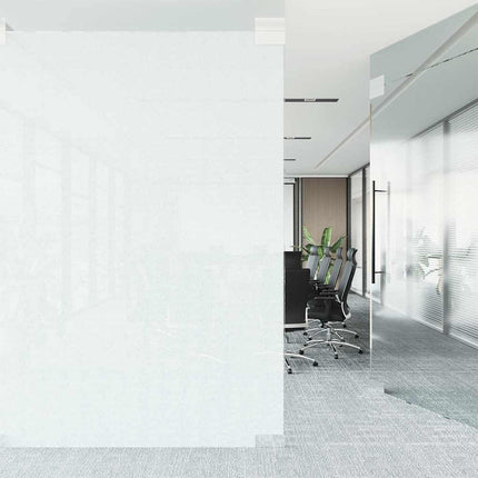 vinduesfolie 45x1000 cm statisk PVC matteret hvid