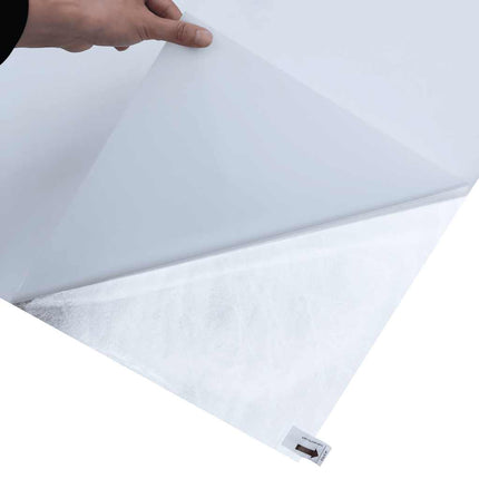 vinduesfolie 60x2000 cm statisk PVC matteret hvid