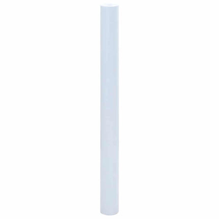 vinduesfolie 90x1000 cm statisk PVC matteret hvid