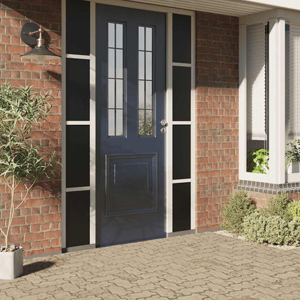 vinduesfolie 45x1000 cm statisk PVC matteret sort