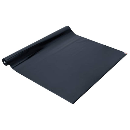 vinduesfolie 90x500 cm statisk PVC matteret sort