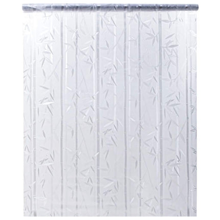 vinduesfolie 45x500 cm PVC bambusmønster matteret