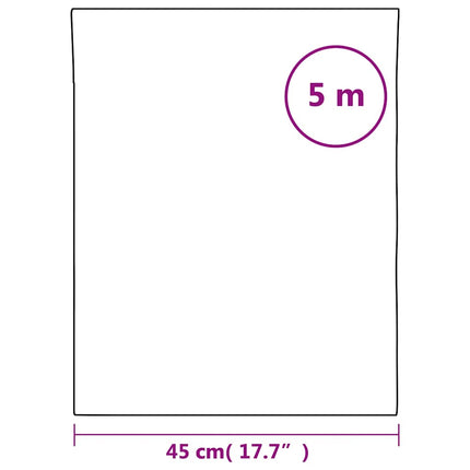 vinduesfolie 45x500 cm PVC bambusmønster matteret