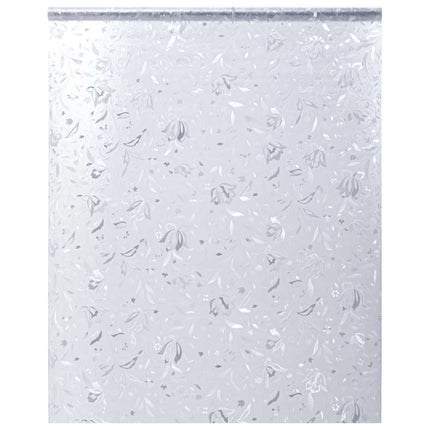 vinduesfolie 45x500 cm blomstermønster PVC matteret