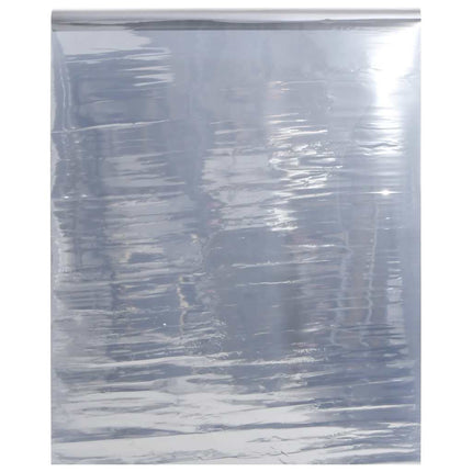solfilm 60x2000 cm reflekterende effekt PVC sølvfarvet