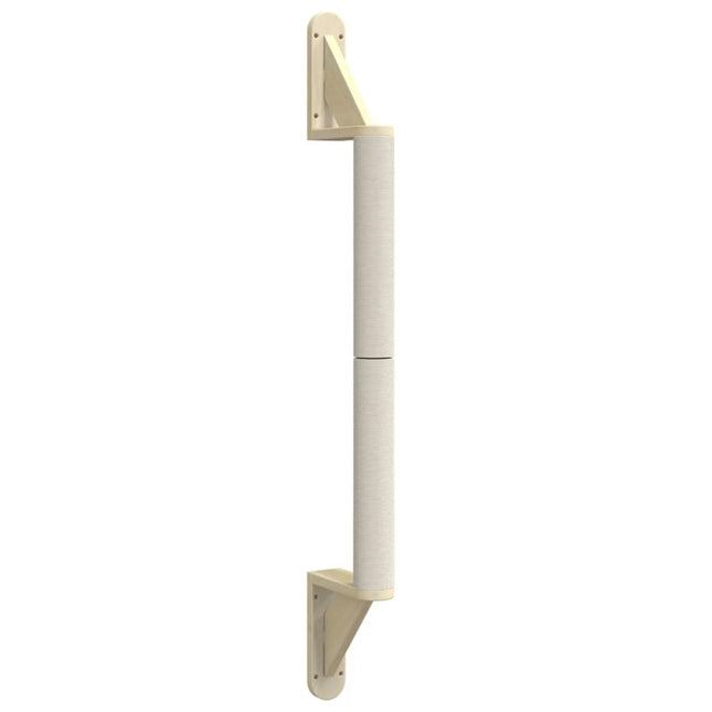væghængt kradsetræ 109 cm sisal