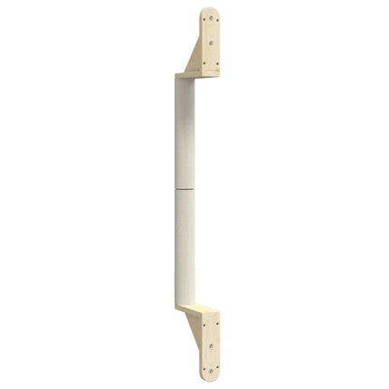 væghængt kradsetræ 109 cm sisal