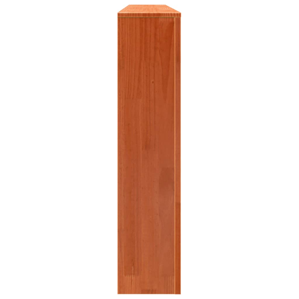radiatorskjuler 169x19x84 cm massivt fyrretræ gyldenbrun