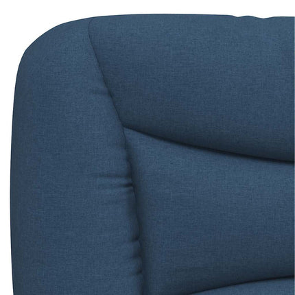 sengeramme uden madras Hvar 80x200 cm stof blå