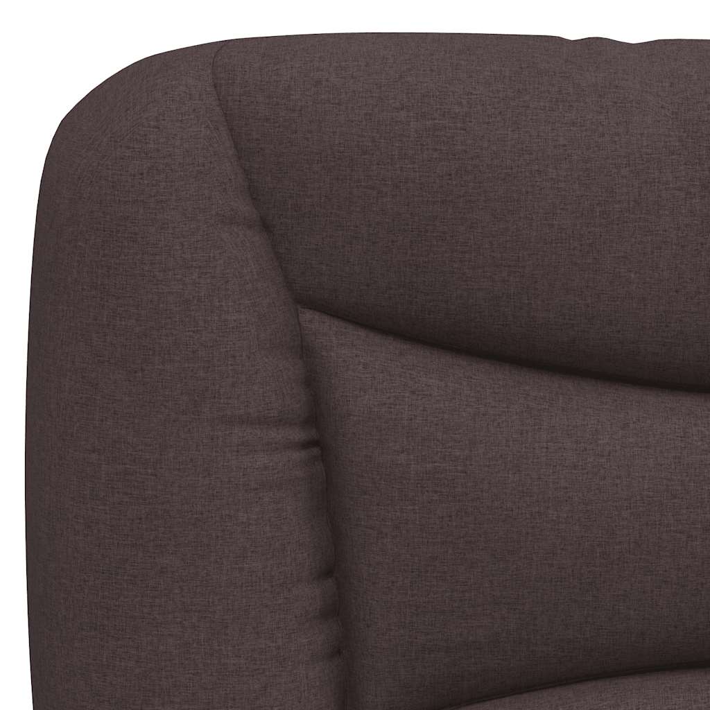 sengeramme uden madras Hvar Mørkebrun 90x190 cm Stof