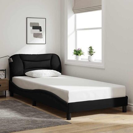 sengeramme uden madras Hvar Sort 100x200 cm Stof