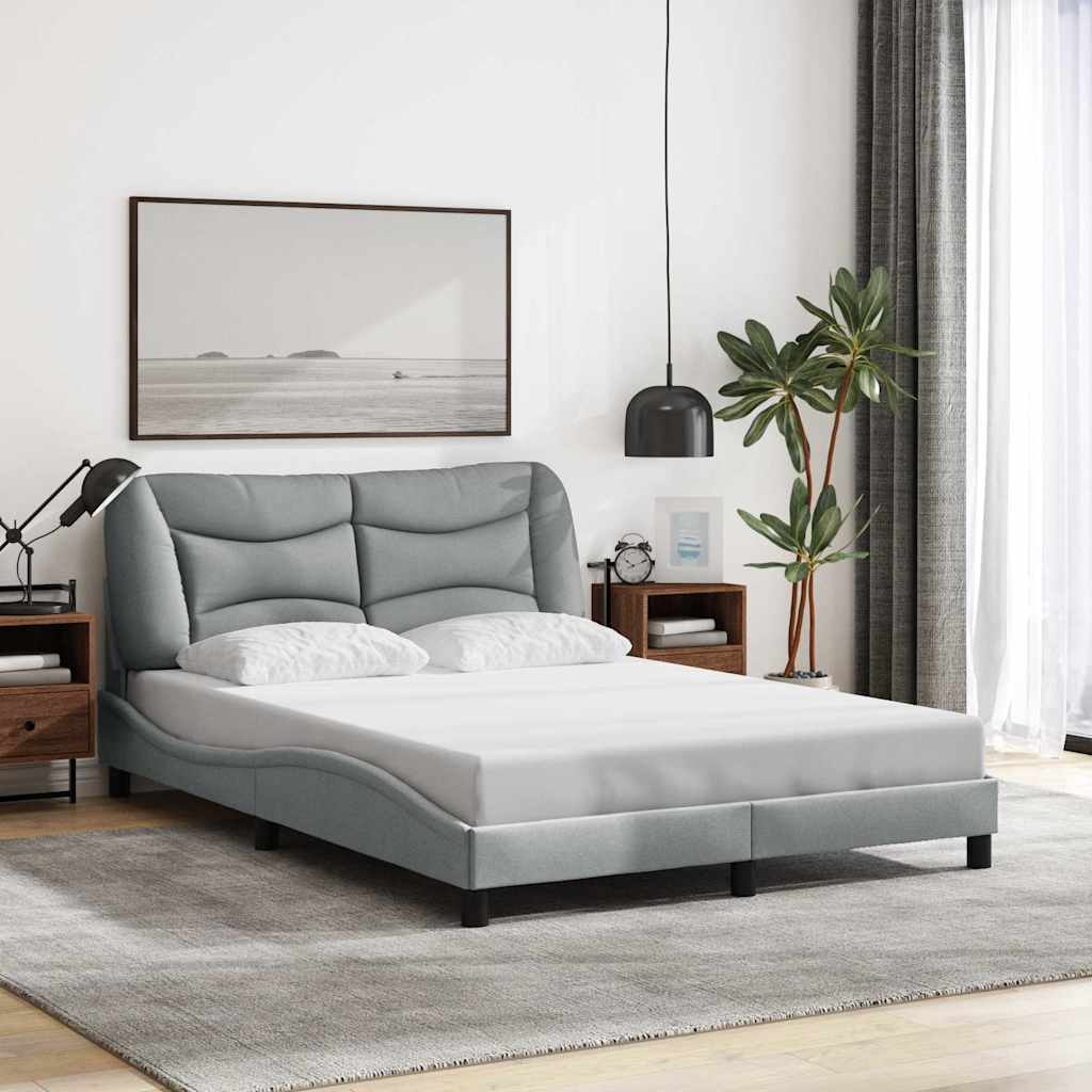 sengeramme uden madras Hvar Lysegrå 120x200 cm Stof