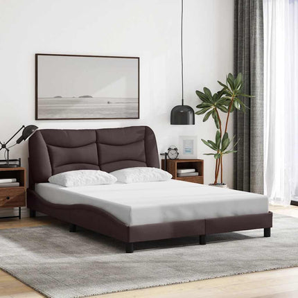 sengeramme uden madras Hvar Mørkebrun 120x200 cm Stof