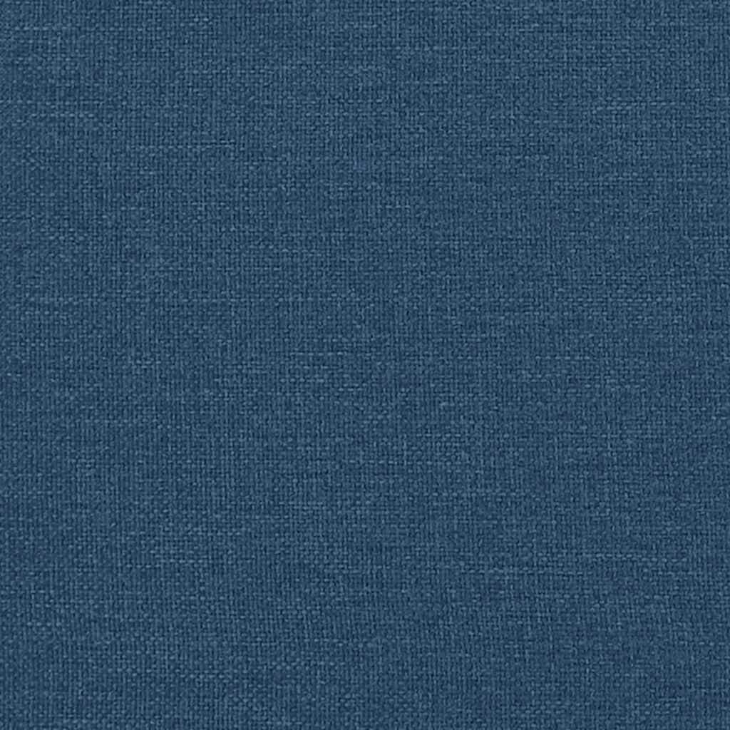 sengeramme uden madras Hvar 140x190 cm stof blå