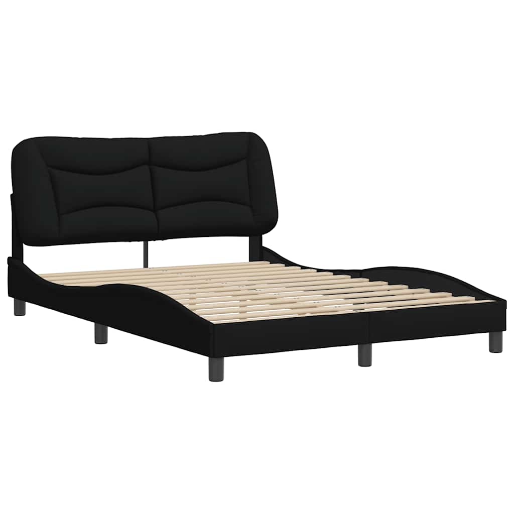 sengeramme uden madras Hvar 140x200 cm stof sort