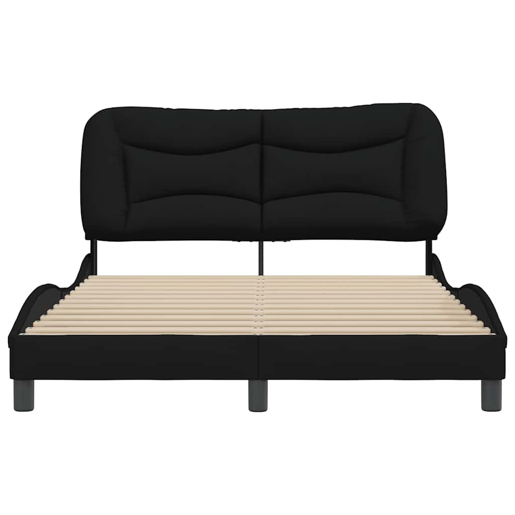 sengeramme uden madras Hvar 140x200 cm stof sort