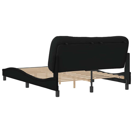 sengeramme uden madras Hvar 140x200 cm stof sort