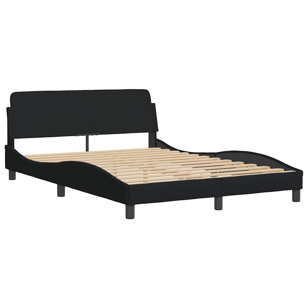 sengeramme uden madras Hvar 140x200 cm stof sort