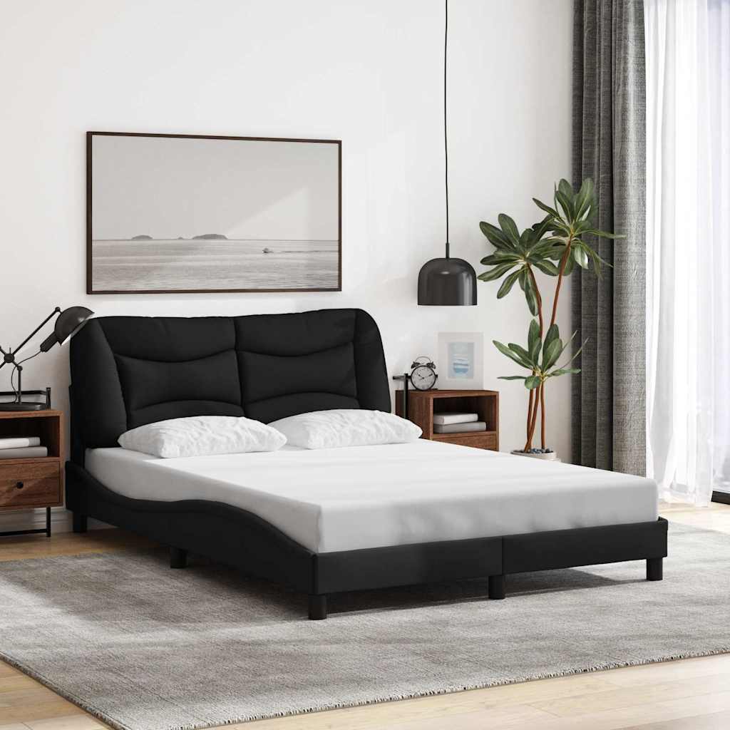 sengeramme uden madras Hvar 140x200 cm stof sort