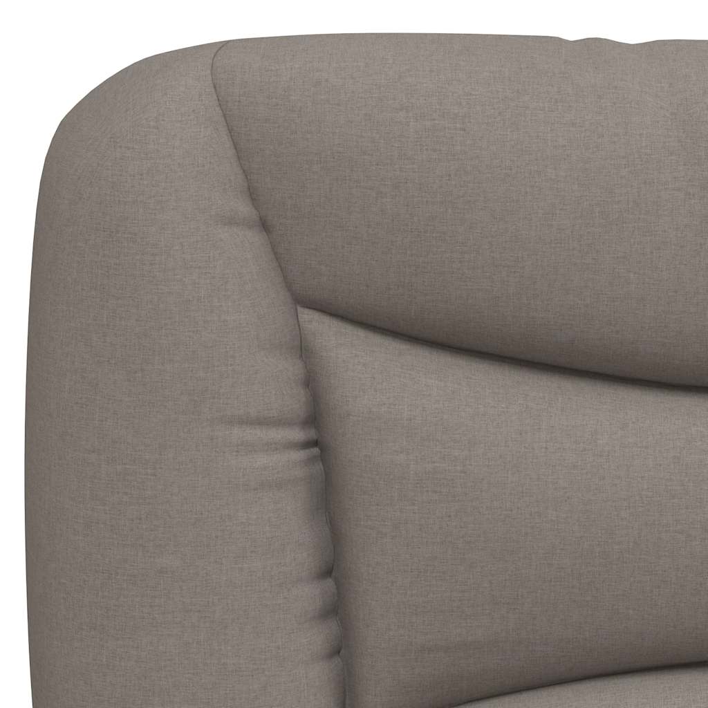 sengeramme uden madras Hvar 180x200 cm stof gråbrun