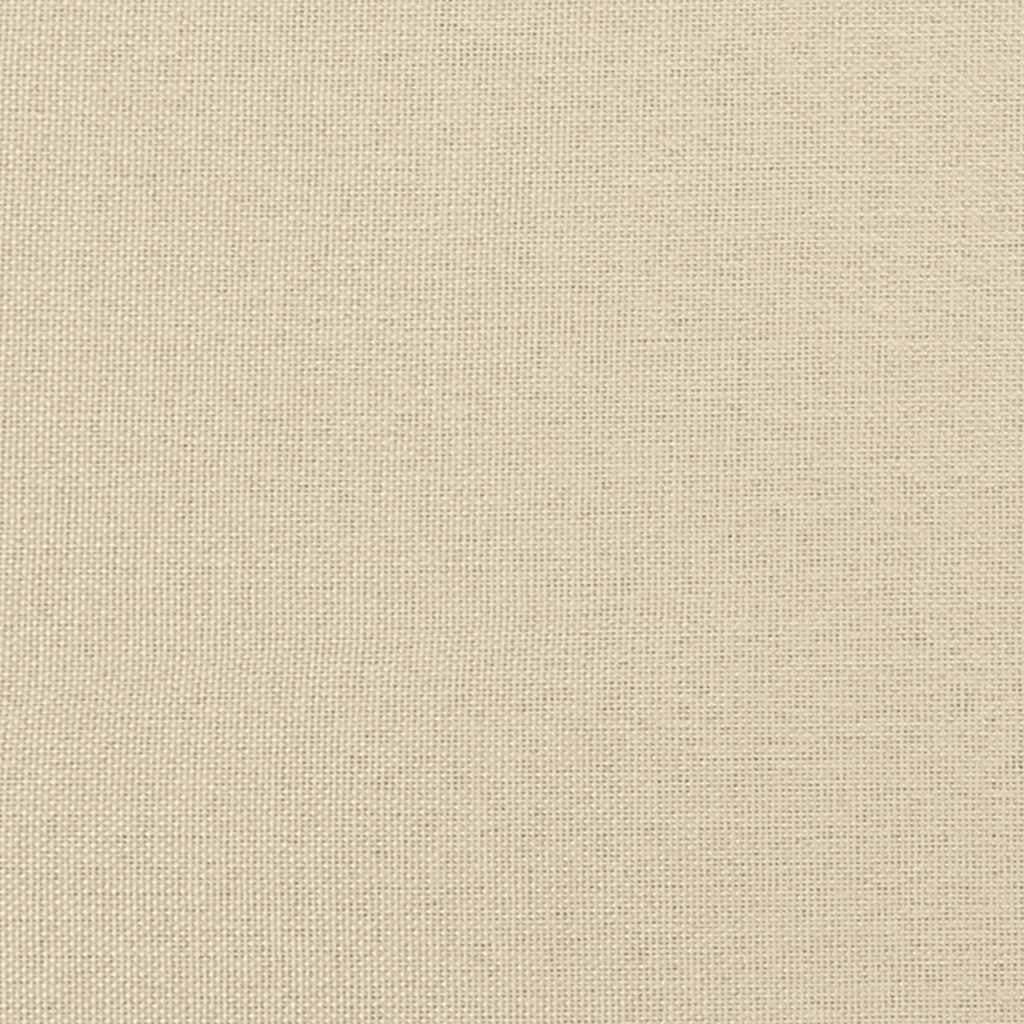 sengeramme uden madras Hvar 180x200 cm stof cremefarvet