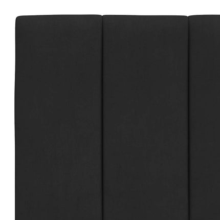 sengeramme uden madras Hanko 80x200 cm fløjl sort