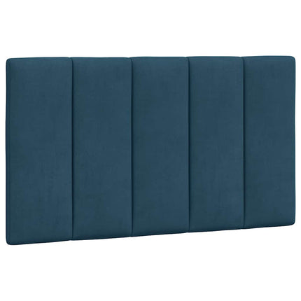 sengeramme uden madras Hanko 90x190 cm fløjl blå
