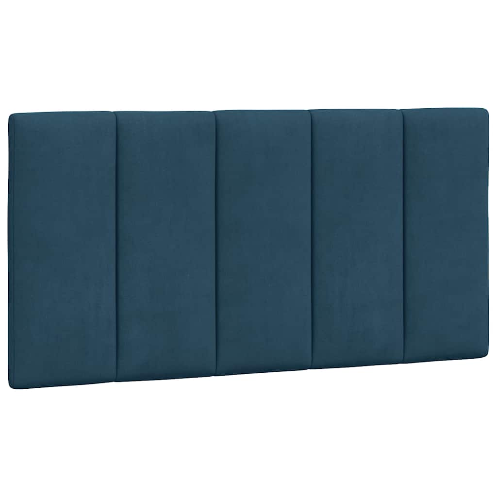 sengeramme uden madras Hanko 100x200 cm fløjl blå
