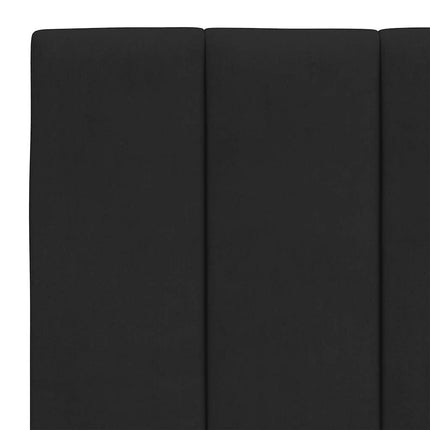 sengeramme uden madras Hanko Sort 140x200 cm Fløjl