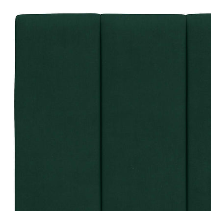 sengeramme uden madras Hanko Mørkegrøn 140x200 cm Fløjl