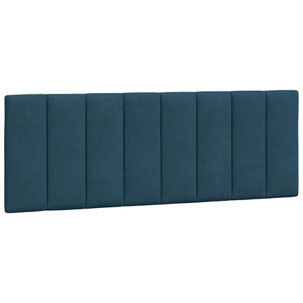 sengeramme uden madras Hanko 140x200 cm velour blå