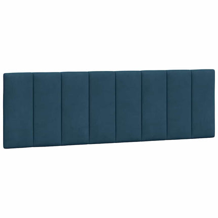 sengeramme uden madras Hanko 160x200 cm velour blå