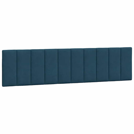 sengeramme uden madras Hanko 200x200 cm velour blå