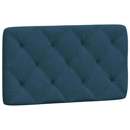sengeramme uden madras 80x200 cm fløjl blå