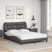 sengeramme uden madras Hvar 120x200 cm kunstlæder grå