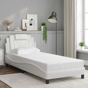 sengeramme uden madras Viana 80x200 cm kunstlæder hvid