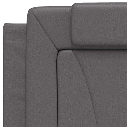 sengeramme uden madras Viana 80x200 cm kunstlæder grå