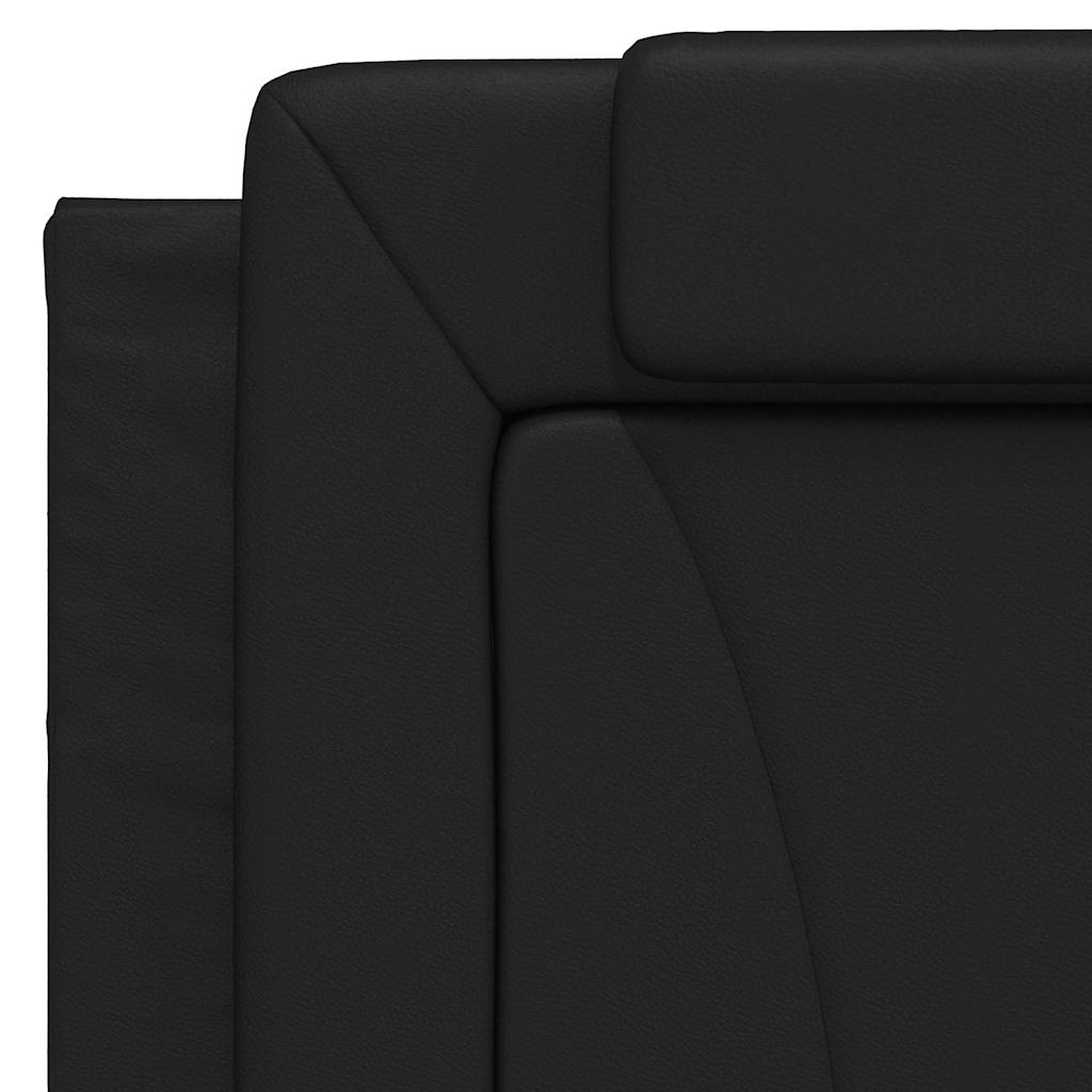 sengeramme uden madras Viana 100x200 cm kunstlæder sort