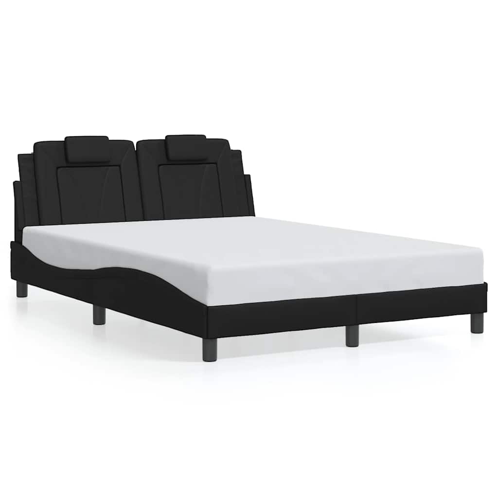 sengeramme uden madras Viana 120x200 cm kunstlæder sort