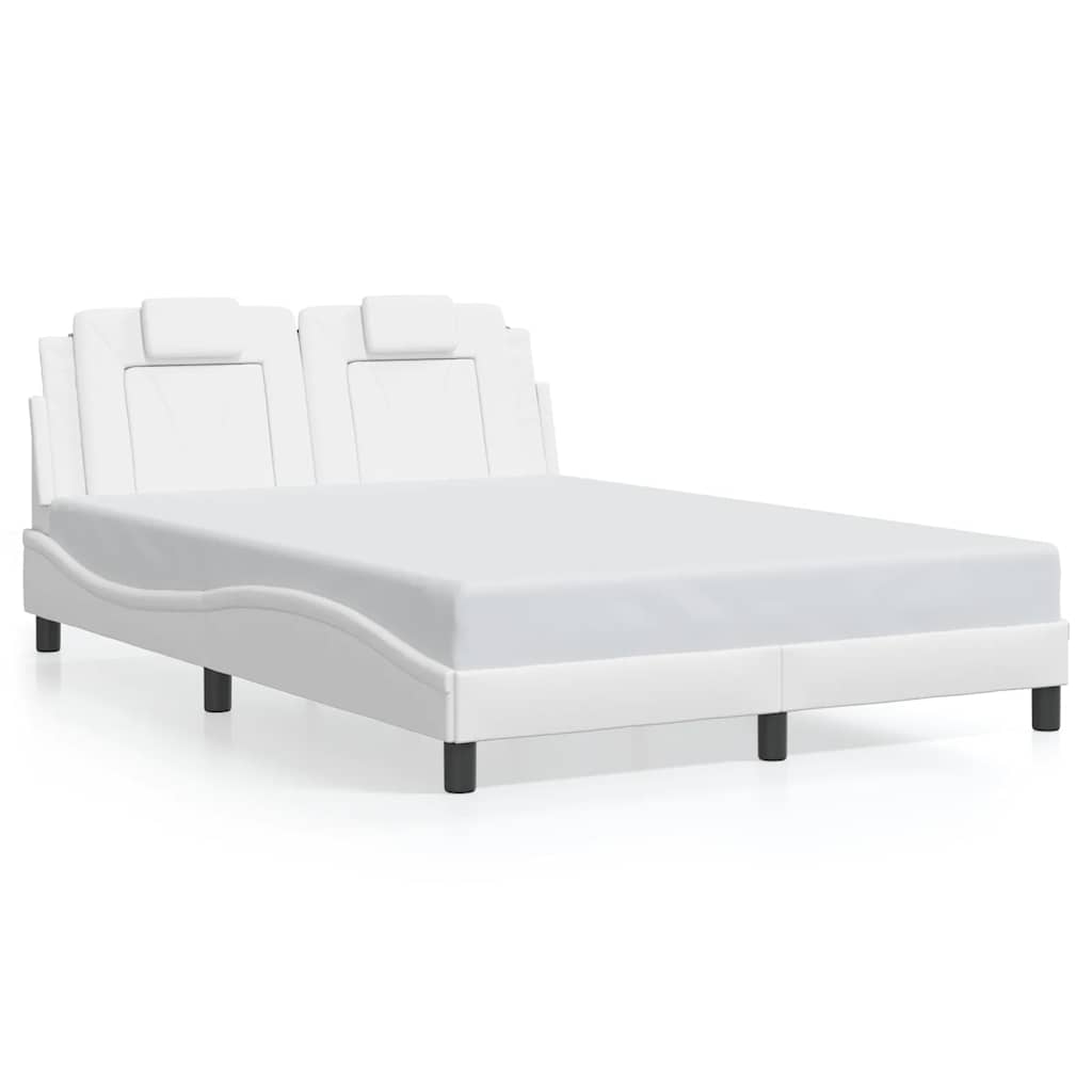 sengeramme uden madras Viana 120x200 cm kunstlæder hvid
